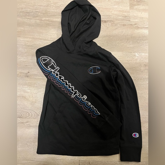 Boys Champion Long Sleeve Hoodie - Picture 5 of 5
